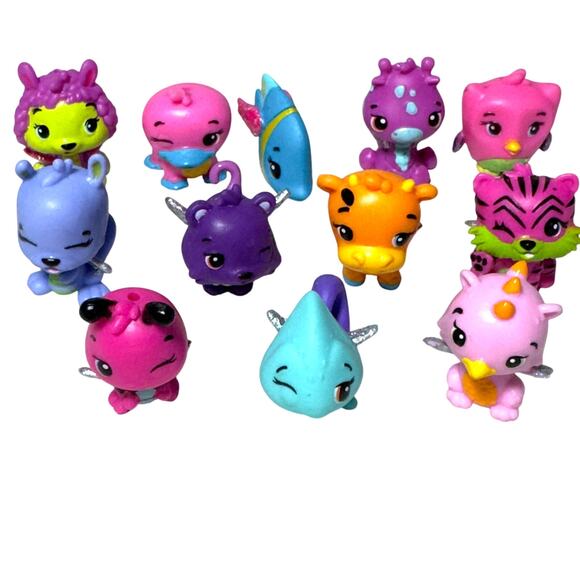 Hatchimals lot of 12 Colleggtibles Collectible Figures Small Tiny Animals Pets - Picture 14 of 14